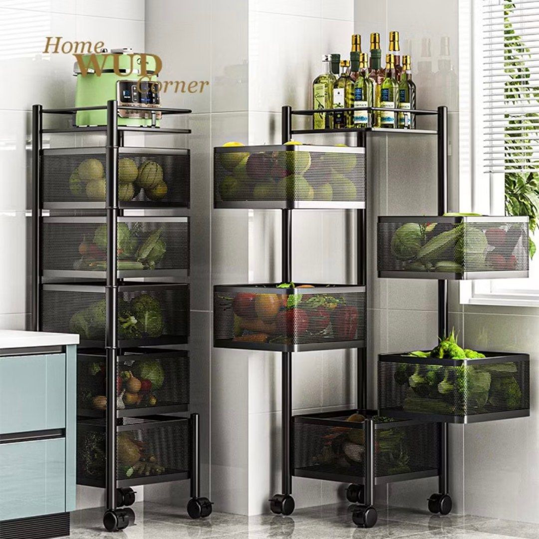 Openable Drawer Storage Drawer Shelf With Wheels | Multi-Layer Drawer Rack Organizer ...