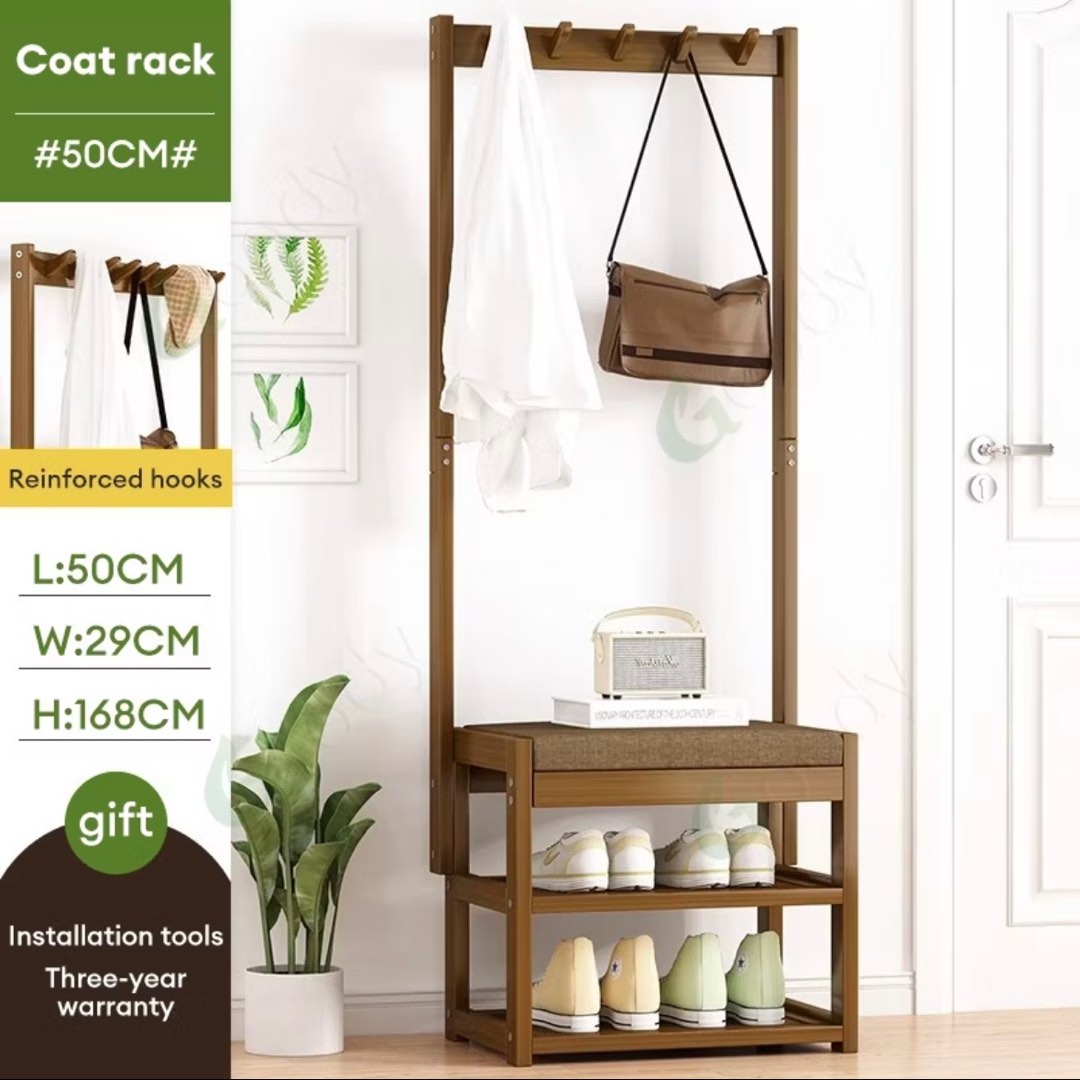 Common Corridor Shoe Rack Storage Rack | Shoe Racks Coat Hanger Rack | Hanger Entrance Shoe ...