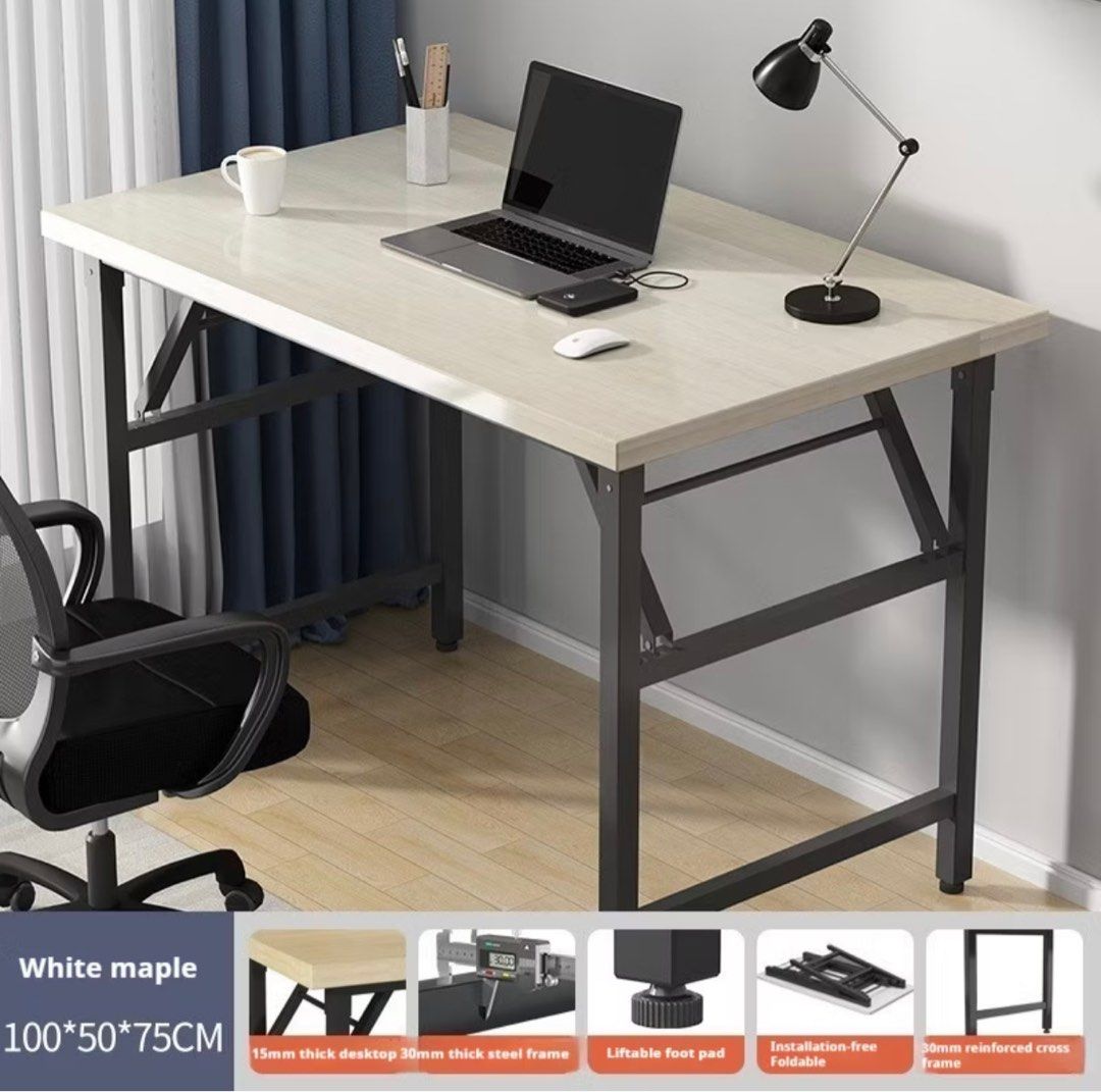 Study / Computer Table (Category: Tables & Sets) located in Singapore. Submitted by andreatan254874 (Listing ID 1364651857, Image 1). Description: Easy to setup! No dismantling needed. Self pickup at Sengkang, near YCK :) If delivery is needed +$5 .