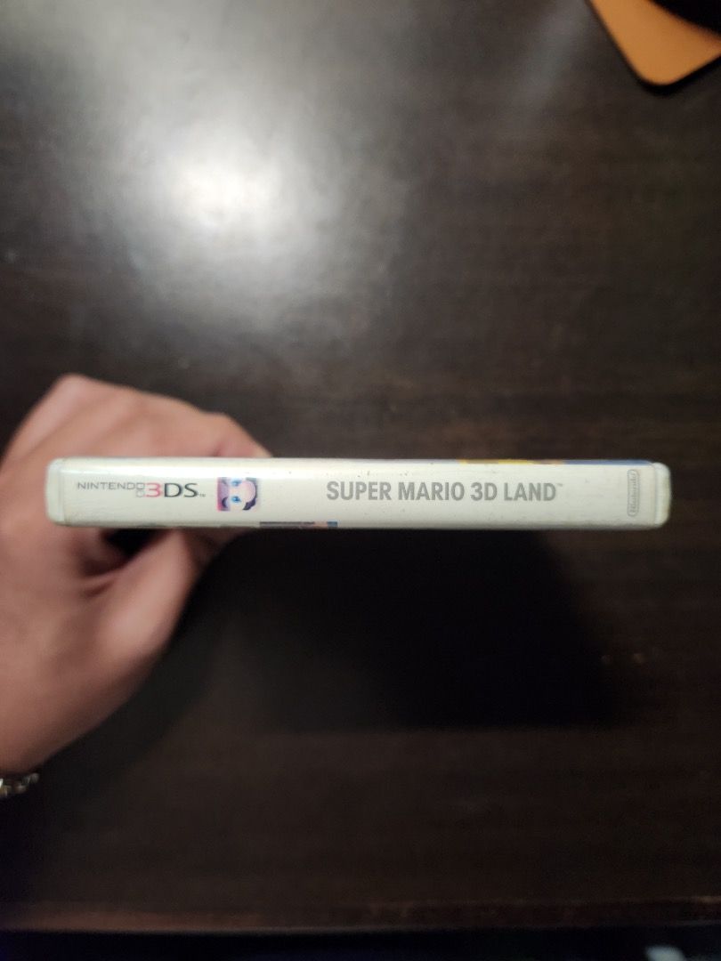 Super Mario 3D Land (Category: Nintendo) located in Cebu City. Submitted by k3nn4 (Listing ID 1364736613, Image 2). Description: Super Mario 3D Land (Selling for 700) Complete with manuals Good condition overall, casing has minimal signs of age, game has been tested and working *Game was kept on a separate cartridge bag. Loc: Cebu City Shipping through LBC COP (Outside Cebu) or Maxim/Lalamove within Cebu PM for more details..