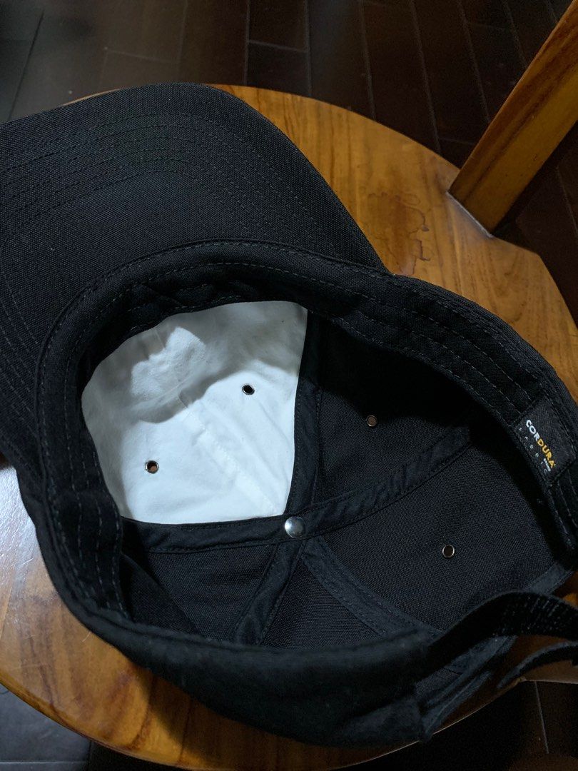 Supreme Cordura Teflon Label 6-Panel Black, 他的時尚, 手錶及