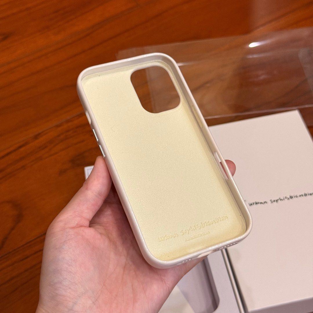 Urban Sophistication iPhone16ケースOAT MILK the-skinny-case-oat-milk-