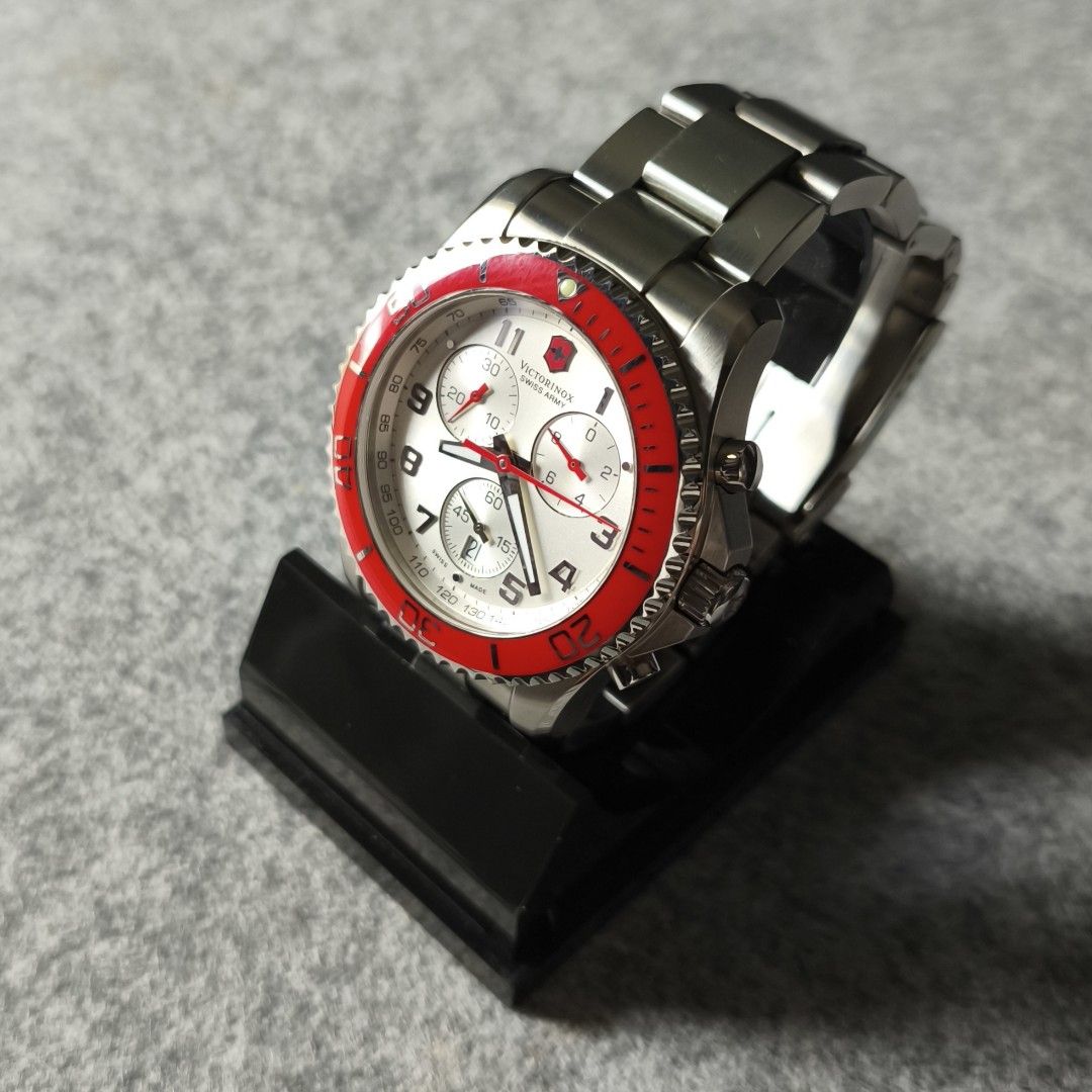 watch authentic original victorinox quartz (Category: Men's Watches) located in Mandaluyong City. Submitted by posiec (Listing ID 1356076229, Image 1). Description: authentic original victorinox fresh mint quartz / battery operated size 43 NO ISSUES NO SCRATCHES NO DINGS / DENTS RFS: UNLOADING FROM MY WATCH COLLECTION Sale price P30,000 Mall price P51,000.