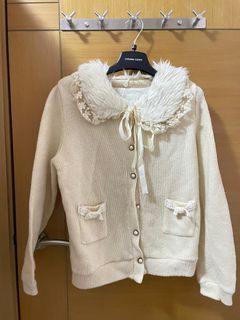 日系毛毛蕾絲外套64227016721538110