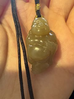 和田玉 且末黄糖 佛公 吊墜64202088531329110