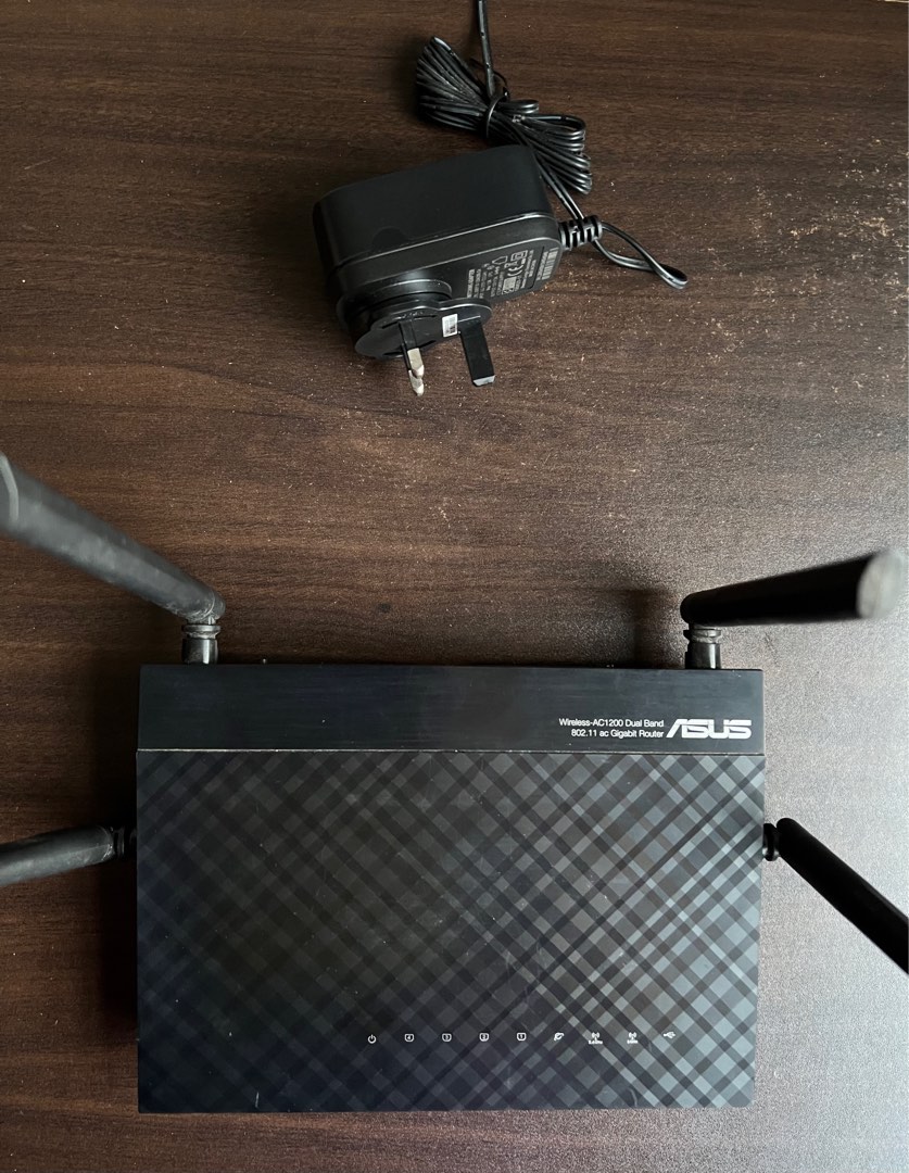 Asus Router AC1200, TV & Home Appliances, TV & Entertainment ...