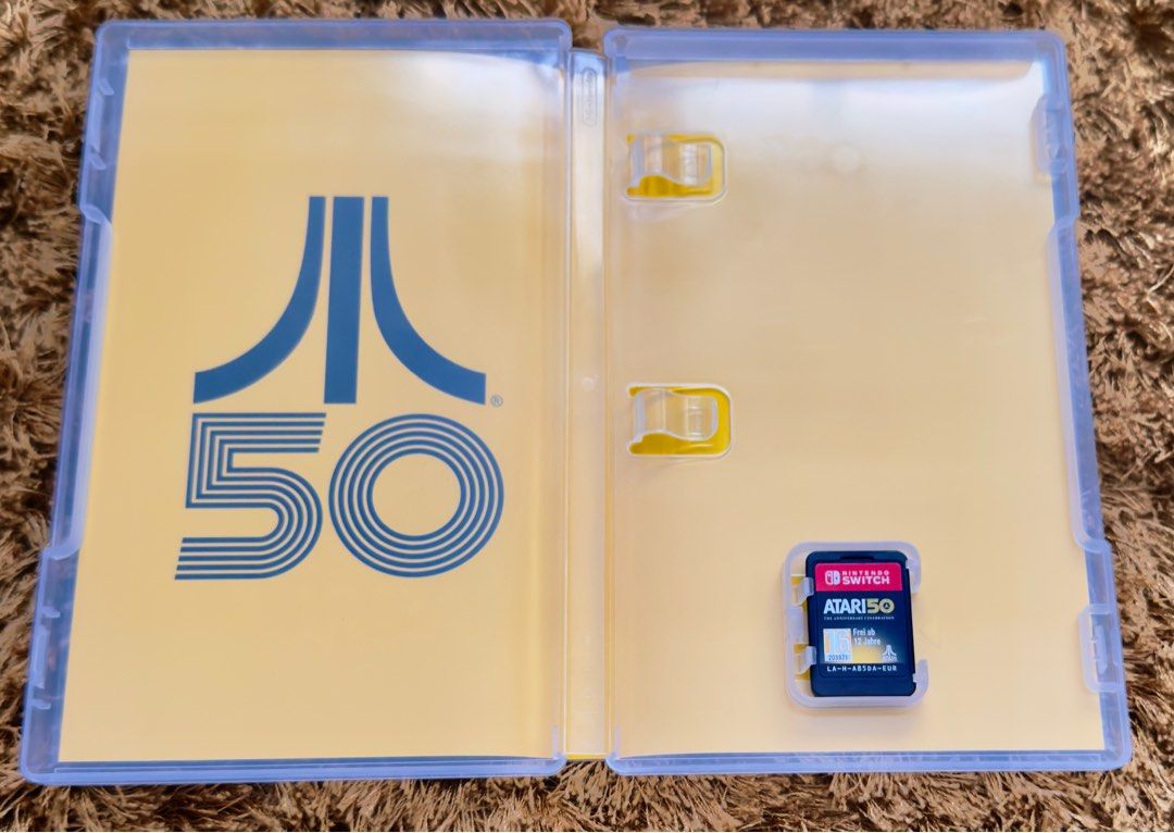 Atari 50: The Anniversary Celebration Switch Game (Category: Nintendo) located in General Trias. Submitted by miggys_booth (Listing ID 1364818622, Image 2). Description: Used switch game Complete with case Kindly expect some signs of usage Tested and working on Switch V1/V2/OLED.