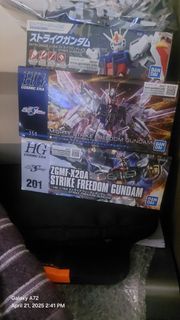 Bandai HG 1/144 built gundams