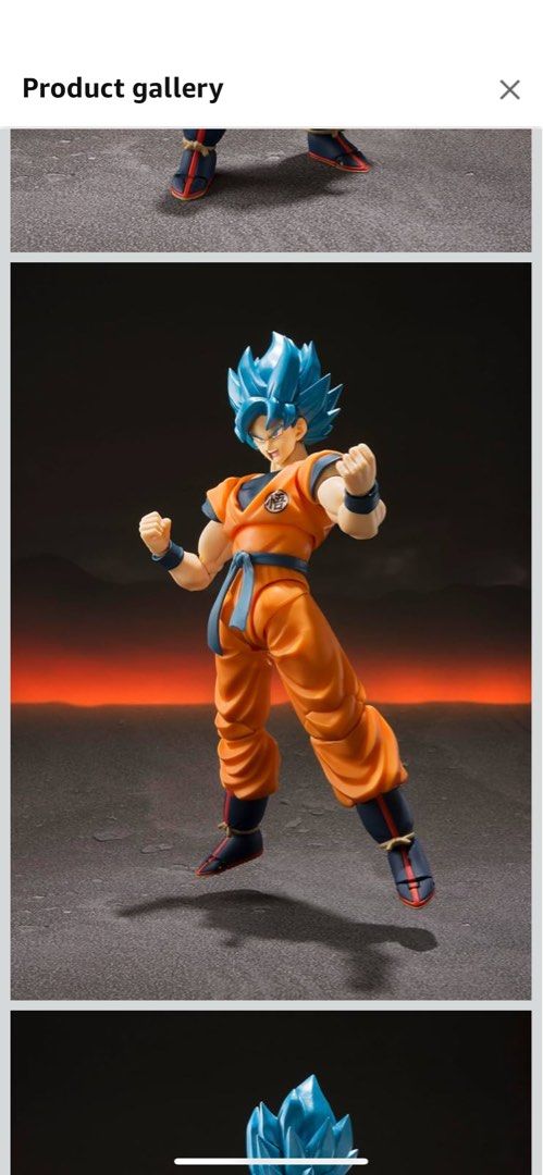 Bandai Tamashii Nations S.H. Figuarts Super Saiyan God Super Saiyan Goku "Dragon Ball Super: Broly" Action Figure (Category: Toy Figures) located in Singapore. Submitted by lollipoppi.shop (Listing ID 1364896097, Image 1). Description: Bandai Tamashii Nations S.H. Figuarts Super Saiyan God Super Saiyan Goku “Dragon Ball Super: Broly” Action Figure 💯 Original authentic item. Price match guarantee My loss is your gain. Thanks for viewing .