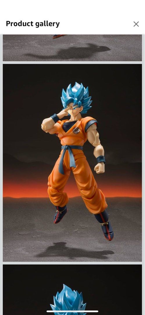 Bandai Tamashii Nations S.H. Figuarts Super Saiyan God Super Saiyan Goku "Dragon Ball Super: Broly" Action Figure (Category: Toy Figures) located in Singapore. Submitted by lollipoppi.shop (Listing ID 1364896097, Image 3). Description: Bandai Tamashii Nations S.H. Figuarts Super Saiyan God Super Saiyan Goku “Dragon Ball Super: Broly” Action Figure 💯 Original authentic item. Price match guarantee My loss is your gain. Thanks for viewing .