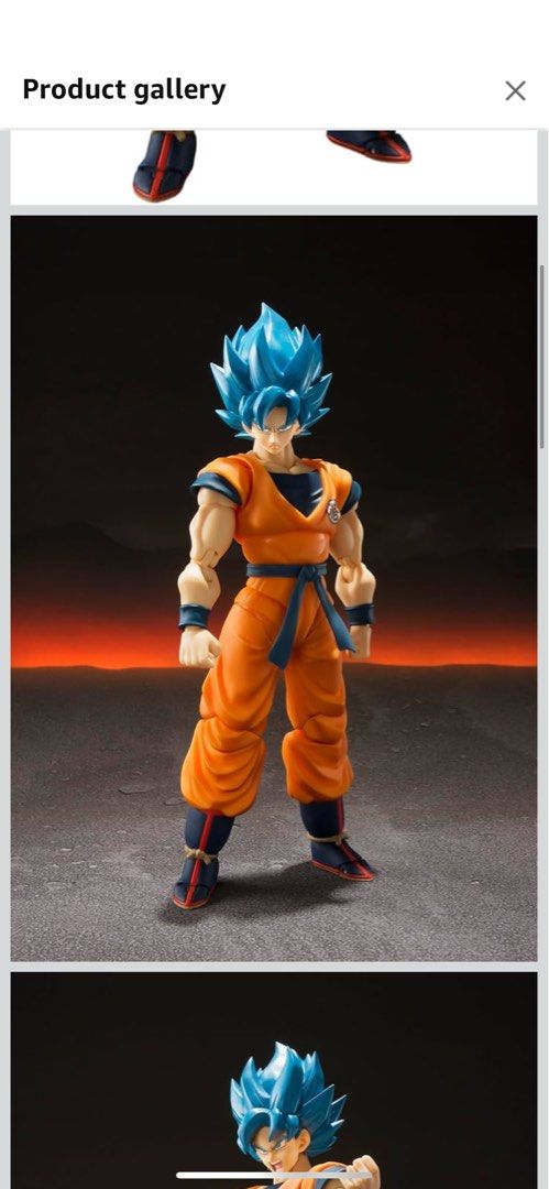 Bandai Tamashii Nations S.H. Figuarts Super Saiyan God Super Saiyan Goku "Dragon Ball Super: Broly" Action Figure (Category: Toy Figures) located in Singapore. Submitted by lollipoppi.shop (Listing ID 1364896097, Image 2). Description: Bandai Tamashii Nations S.H. Figuarts Super Saiyan God Super Saiyan Goku “Dragon Ball Super: Broly” Action Figure 💯 Original authentic item. Price match guarantee My loss is your gain. Thanks for viewing .