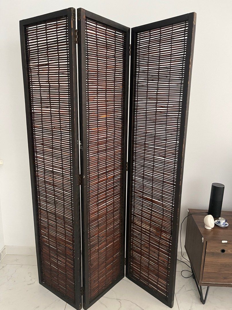 Brown Room Divider
