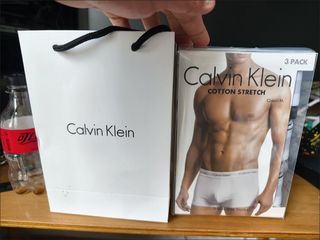 Calvin Klein 棉質彈力 3 件裝64225600166529110