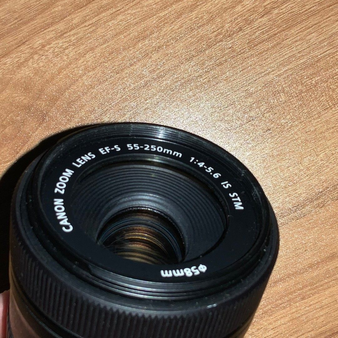 Canon EF-S 55-250mm f4-5.6 IS STM 鏡頭, 攝影器材, 鏡頭及裝備