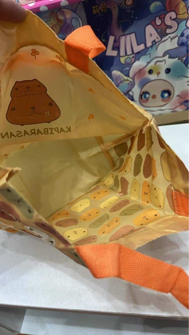 Capybara Tote Bag (Category: Tote Bags) located in Manila. Submitted by lovedbyveronica88 (Listing ID 1364896680, Image 3). Description: Brandnew From Japan.