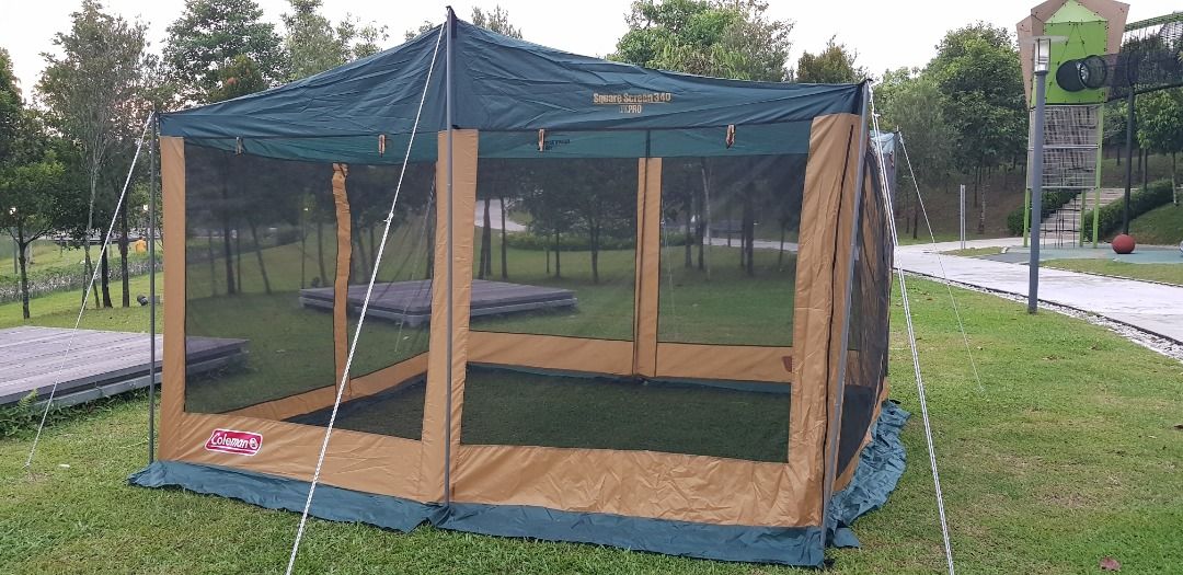Coleman Square Screen 340, Sports Equipment, Hiking & Camping on