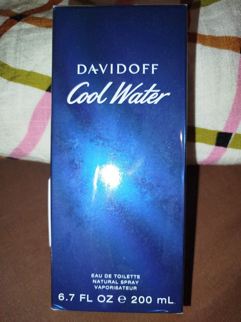 Cool Water by DAVIDOFF (Category: Fragrance & Deodorants) located in Caloocan City. Submitted by edlan_23 (Listing ID 1364883299, Image 1). Description: Cool Water Davidoff for men eau de toilette natural spray 200 ml bought it in Singapore.