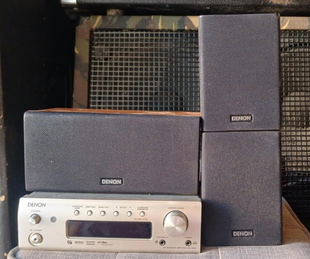 Denon DSW-M380 (Category: Soundbars, Speakers & Amplifiers) located in Plaridel. Submitted by collectorscamp (Listing ID 1364866735, Image 3). Description: Denon DSW-M380 L R Center Sub Amplifier Tested Working 110volts.