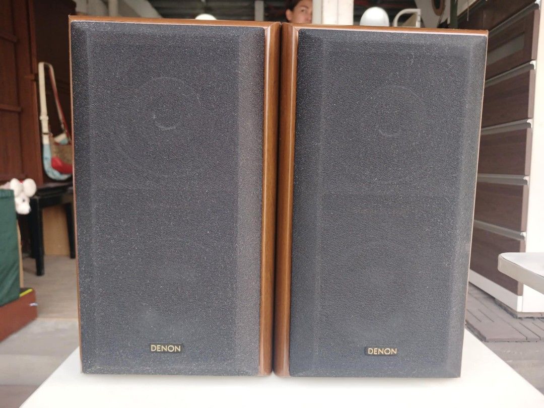 Denon USC-M7 Bookshelf Speaker (Category: Soundbars, Speakers & Amplifiers) located in Plaridel. Submitted by collectorscamp (Listing ID 1364868665, Image 1). Description: Denon USC-M7 Bookshelf Working Mint Condition.