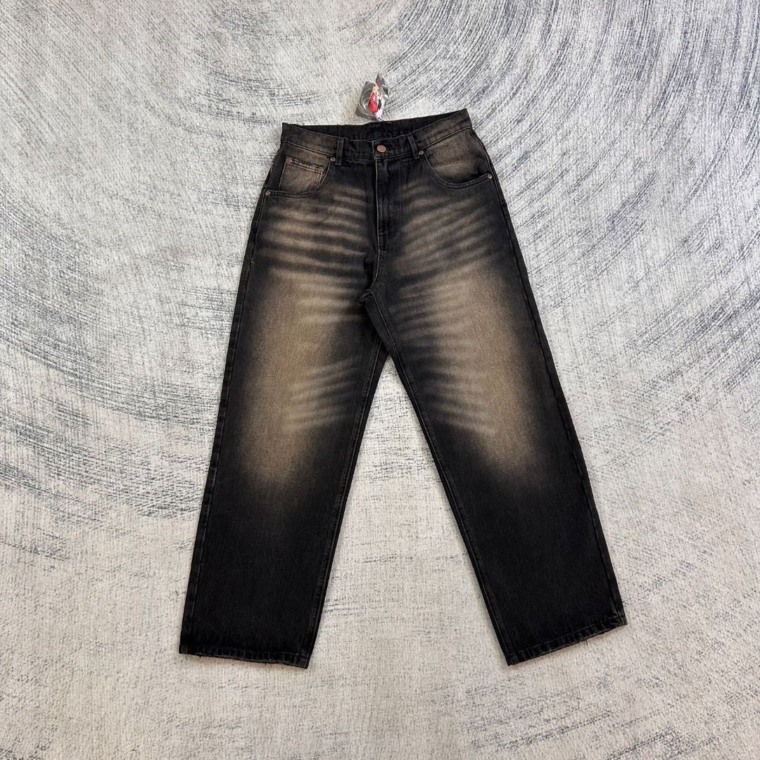 derschutze "awakening" denim brown tint (Category: Jeans) located in Caloocan City. Submitted by archivemf2 (Listing ID 1364923976, Image 2). Description: derschutze "awakening" denim - color: black/brown tint - brand new - complete with tags - sizes available: 30 / 32 / 34 / 36 MOP: Gcash.