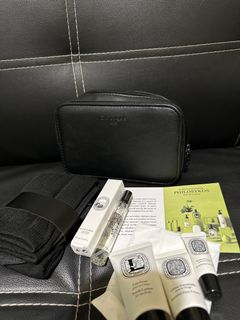 Diptyque pouch philosykos set black
