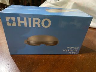 HIRO IPAMPER MASSAGER -H-080 (eye massager) - BRAND NEW & SEALED 