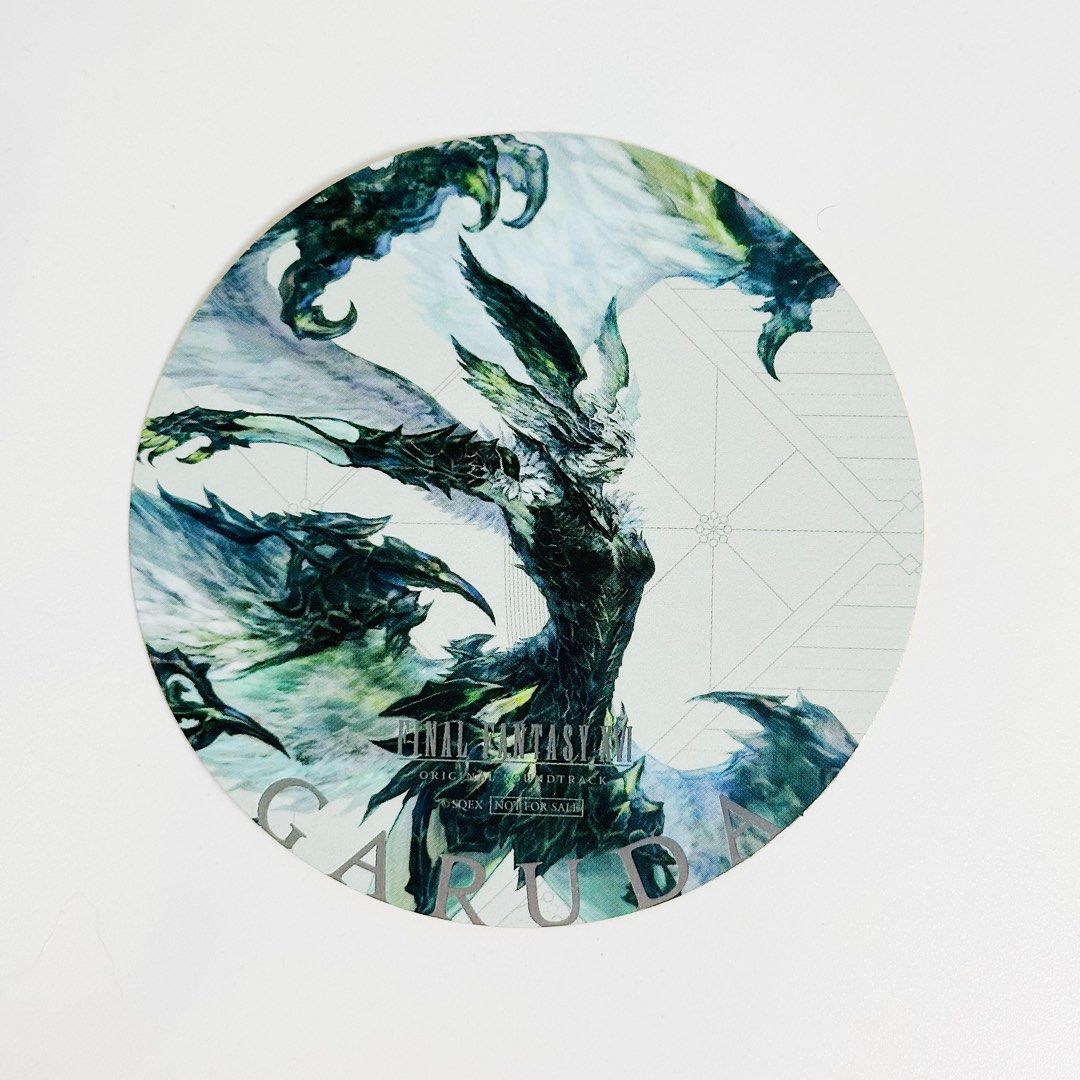 Ifrit Sticker Final Fantasy XVI Ifrit & Garuda Exclusive Limited Sticker, Hobbies ...