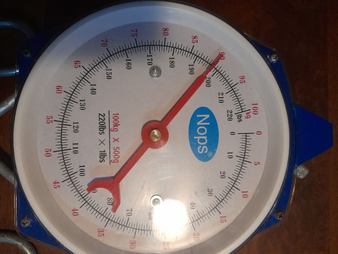 Heavy Duty Hanging Scale With 2 S Hooks (Category: Industrial Equipment) located in Las Pinas. Submitted by ninodpmas (Listing ID 1364790257, Image 3). Description: Heavy Duty Hanging Scale With 2 S Hooks.