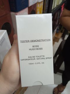 HUGO BOSS TESTER BOX