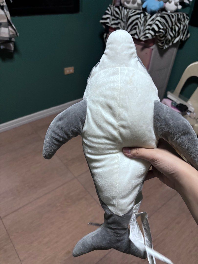 Ikea dolphin (Category: Plushies & Soft Toys) located in Manila. Submitted by lylasellsstuff (Listing ID 1364928486, Image 2). Description: rare dolphin ikea plush toy (no more stock in ikea online or f2f in the philippines) Gcash payment! Strictly payment first and then ship :)).