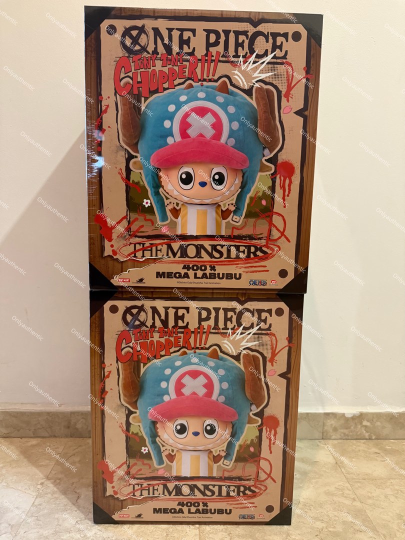INSTOCK 400 Mega Labubu Tony Tony Chopper Hobbies Toys Toys Instockmega Labubu Tony Tony C 1745213316 Da94bcc9