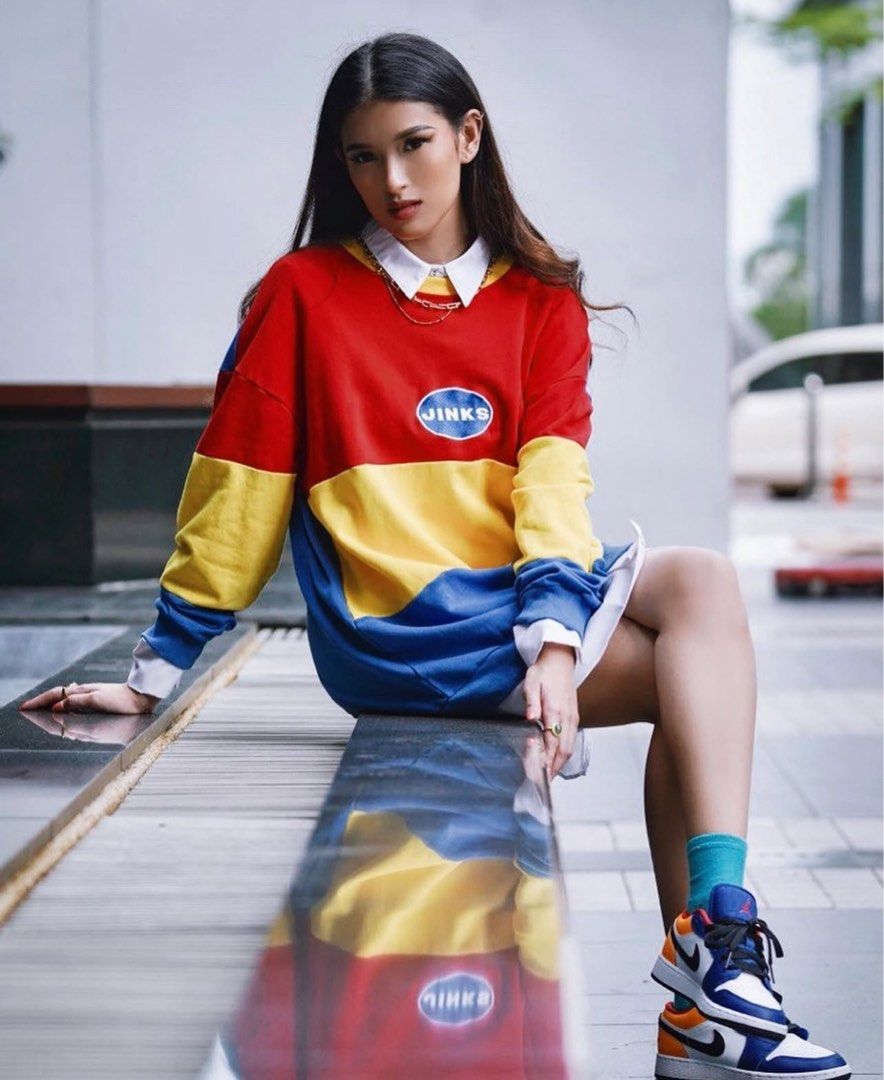 Jinks Jupiter Sweater (Category: Longsleeves) located in Kuching. Submitted by syacloset (Listing ID 1364856410, Image 3). Description: cod kuching area only postage whole malaysia dm if interested ੈ✩‧₊˚.