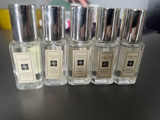 Authentic Jo Malone perfume fragrance line basil bluebell