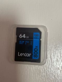 Lexar 64GB SD card