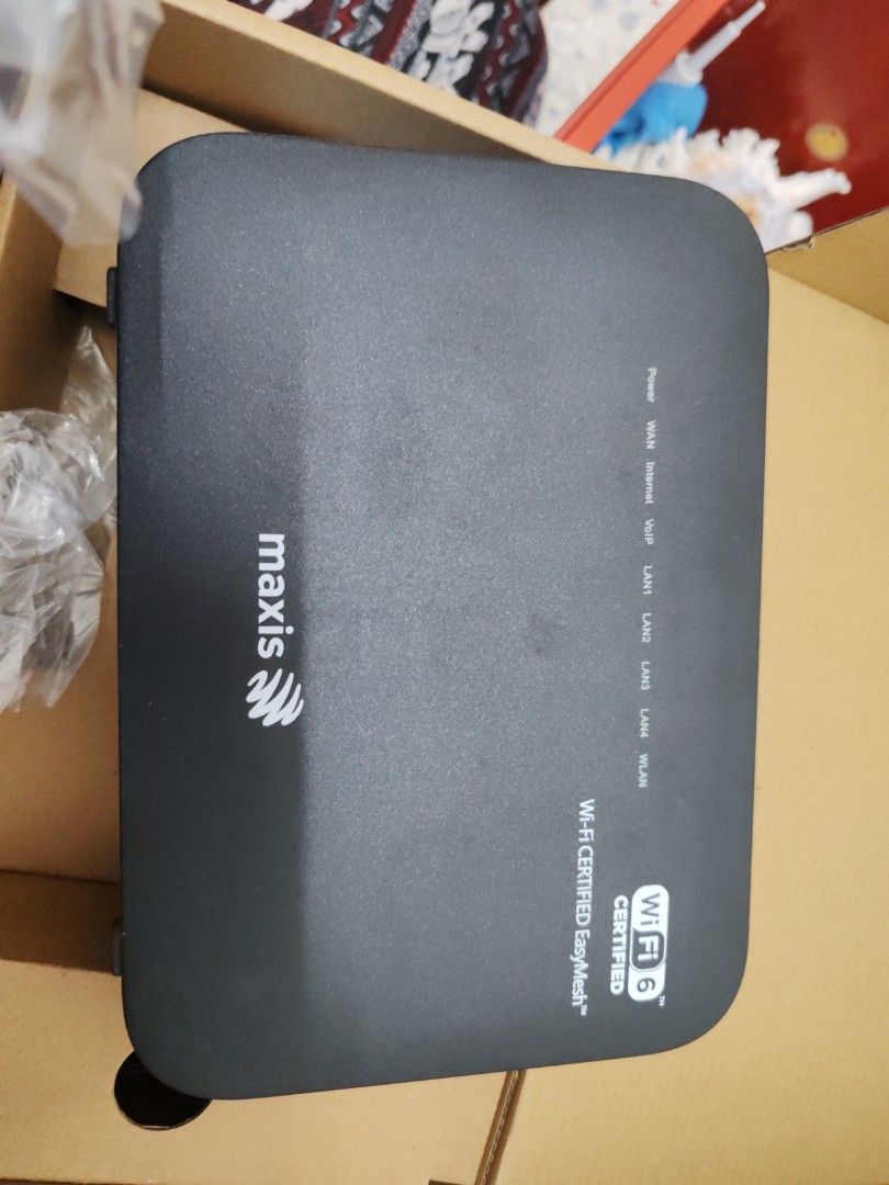 Maxis router (easy mesh), Computers & Tech, Parts & Accessories, Cables ...