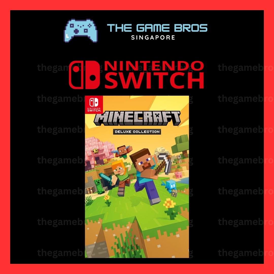 Minecraft Deluxe Collection (Nintendo Switch) Digital Download, Video ...