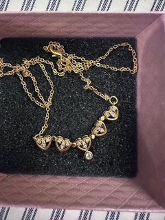 MIST heart pendant two-way necklace