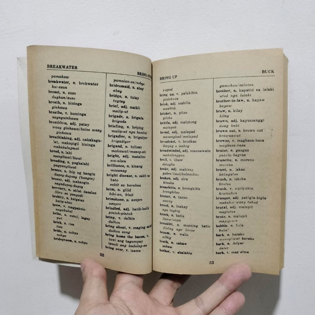 MODERN ENGLISH-FILIPINO-ILONGO DICTIONARY (Category: Textbooks) located in Antipolo. Submitted by serjyms (Listing ID 1364855076, Image 3). Description: MODERN ENGLISH-FILIPINO-ILONGO DICTIONARY 311 pages, 1990, Paperback Selling Price: Php150+sf Condition: Good condition Location: Antipolo City, Rizal Mode of Payment: GCash/Paymaya/Bank Transfer (Landbank) Mode of Delivery: J&T, LBC, Lalamove For inquiries, feel free to message me. Thank you..