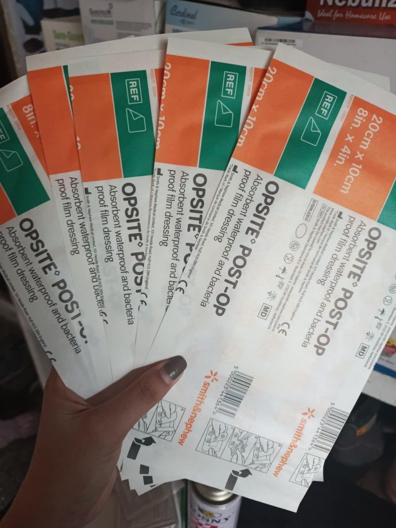 Mura opsite post op all sizes (Category: Braces, Support & Protection) located in Quezon City. Submitted by jesselee14kpop (Listing ID 1364943555, Image 1). Description: brandnew affordable onhand negotiable good quality and condition open for pick up and delivery high quality we also sell many medical supplies call me 09268225723 cod,gcash,bank transfer.