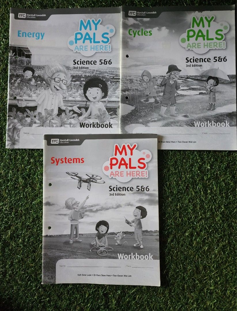 P5 P6 Primary 5 Primary 6 Science Workbook Energy Cycles Systems My ...