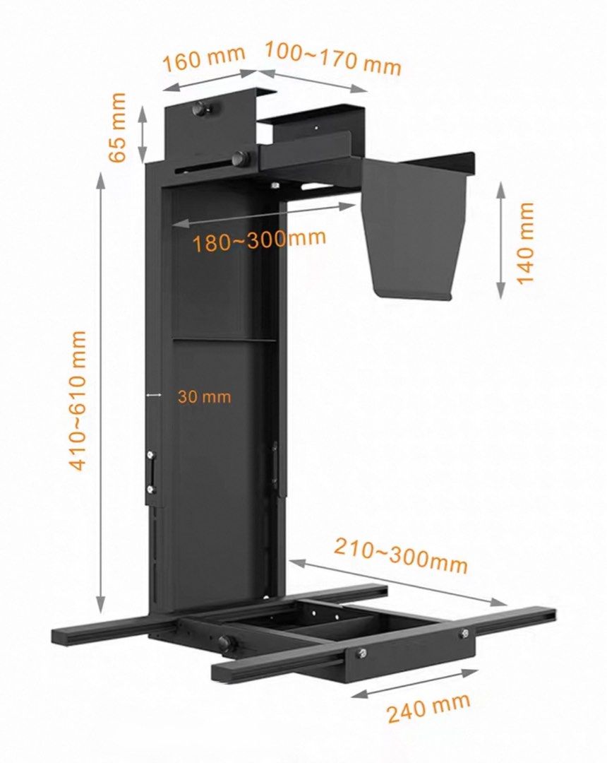 PC/ Desktop Table Mount (For adjustable table)62853057080705111