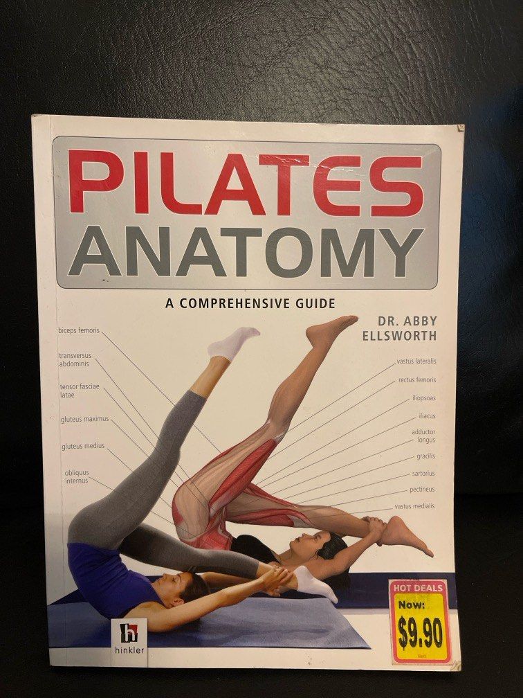Pilates Anatomy by Dr. Abby Ellsworth (Category: Textbooks) located in Marikina City. Submitted by jsv (Listing ID 1364919074, Image 1). Description: Overview: Madonna does it. Jennifer Aniston does it. And so do plenty of pro football players. These days, it seems like everyone is doing pilates, a form of exercise that strengthens core muscle groups for a lean, toned body. Written and developed by a renowned pilates instructor, “Pilates Anatomy”