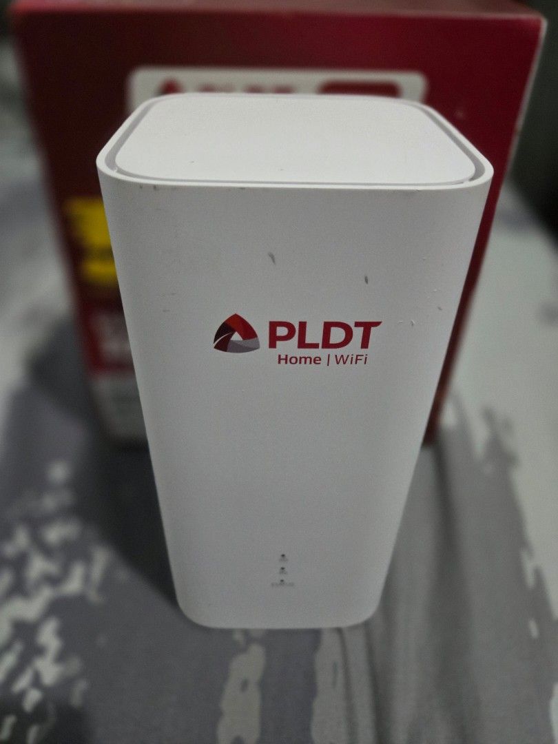 PLDT Prepaid Home 5G Wifi H153 (Category: Networking) located in Makati City. Submitted by p.edz (Listing ID 1364892425, Image 2). Description: Smart Lock used for 3months only PLDT Prepaid Home 5G Wifi H153 Highlights • 5G • Dual BAnd Wifi 6 AX3000 • Connects up to 15 devices • Power Adapter 12V/ 2A DC • 1 x 1G LAN/WAN Port • Powered by Smart's nationwide 5G network • WiFi 6 • Plug and play. No installation needed. • Reloadable • SIM-locked to S