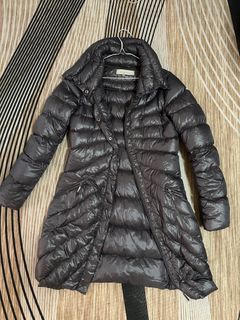 Puffer dress outerwear jacket winter
