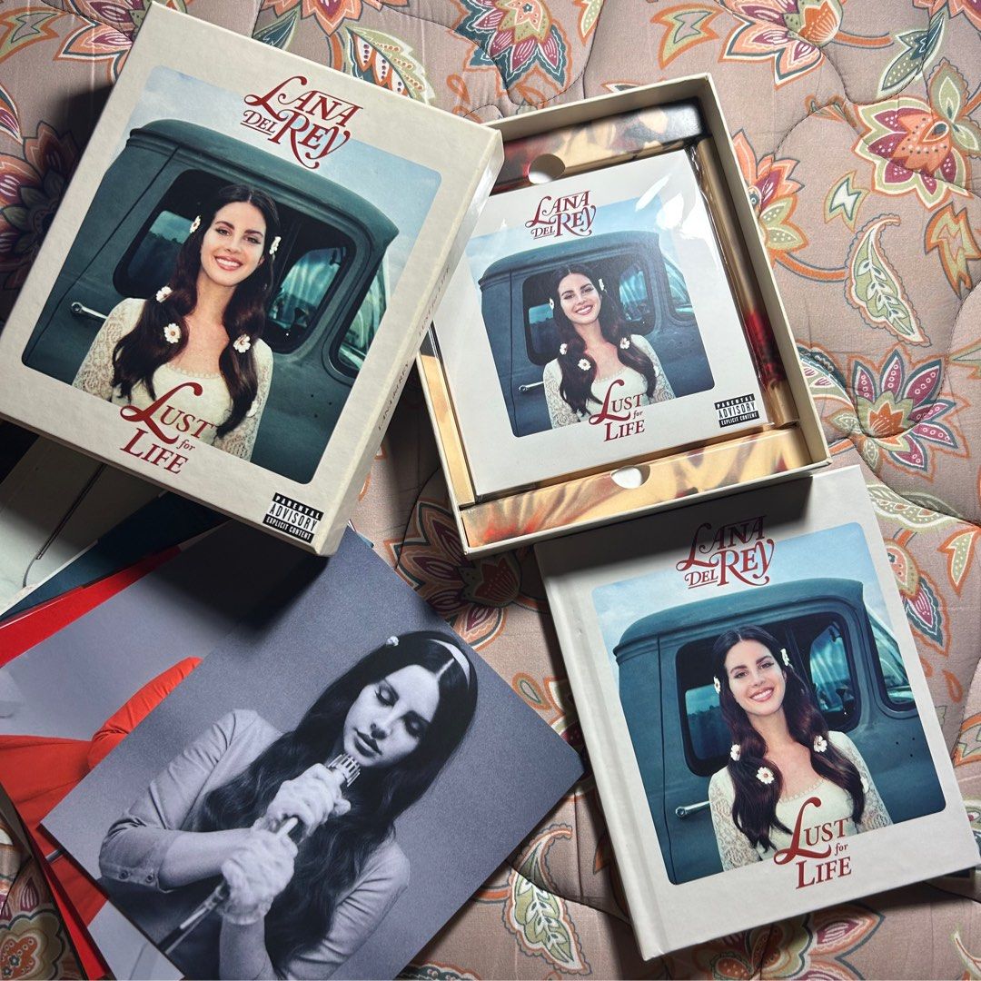 [RARE] Lana Del Rey - Lust For Life Box Set, Hobbies & Toys ...