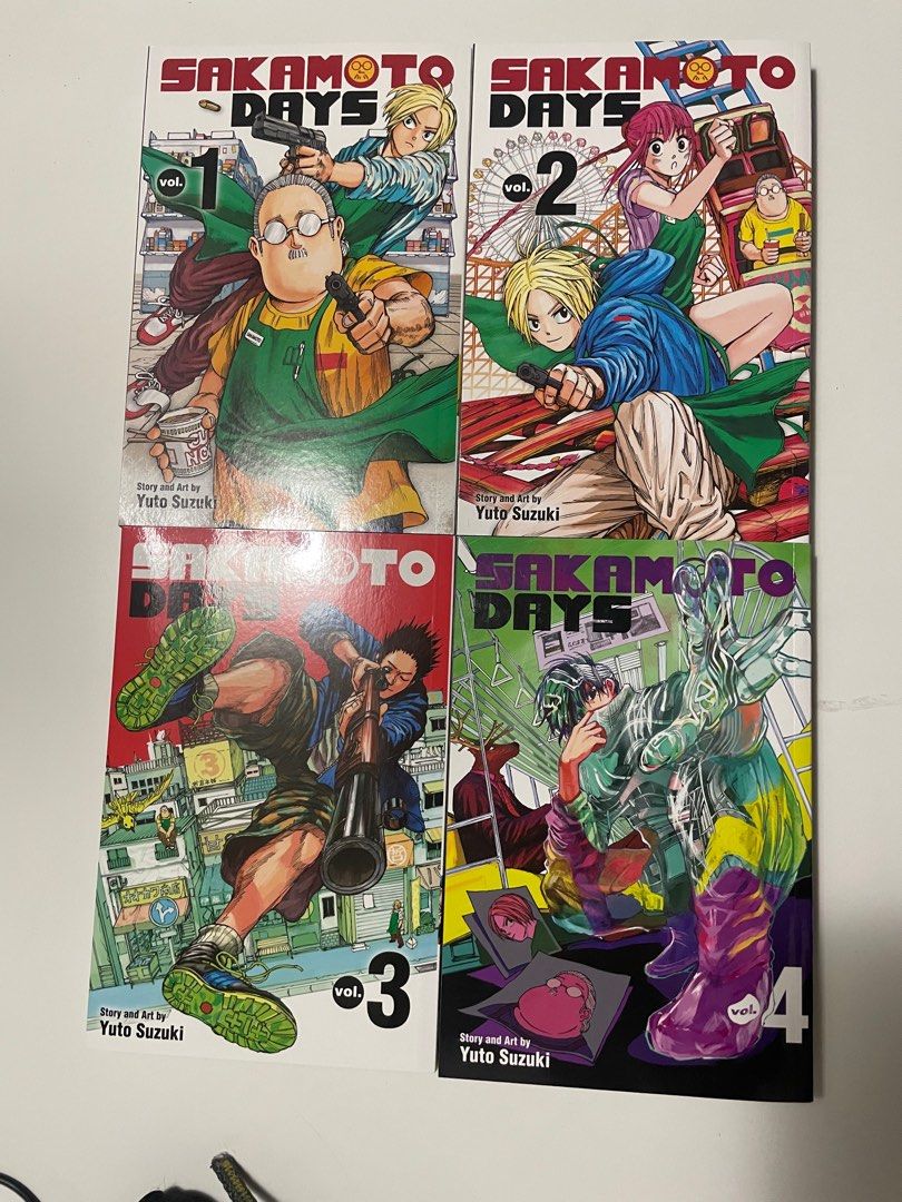 Sakamoto Days Volumes 1-4 (Category: Comics & Manga) located in Pasig City. Submitted by bajillion (Listing ID 1364911770, Image 1). Description: ‼️STRICTLY SOLD AS SET‼️ Publisher: Viz Media rfs: dropped series .