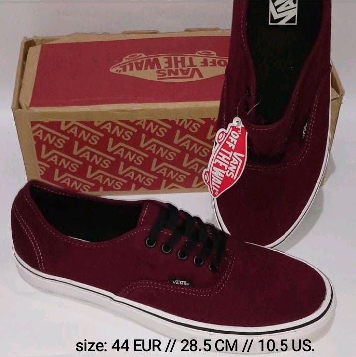 Sepatu Vans Vans 20 Euros Jual Vans Authentic Sepatu Sneakers