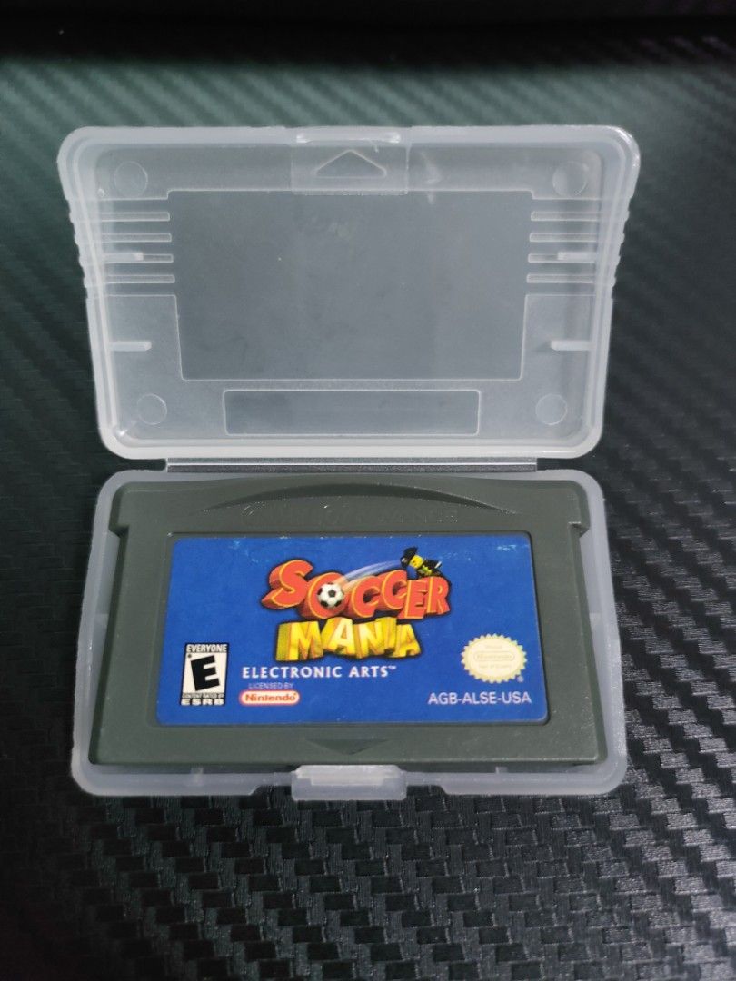 Soccer Mania for Nintendo Gameboy Advance (Category: Nintendo) located in Caloocan City. Submitted by lhanceallandalumay (Listing ID 1364921901, Image 1). Description: Authentic! All tested and working po Cart only. Clean pins Free Case Meetup location sa SM Grand Central Also available for shipping via Grab, LBC, JNT or Lalamove. PM for more details.
