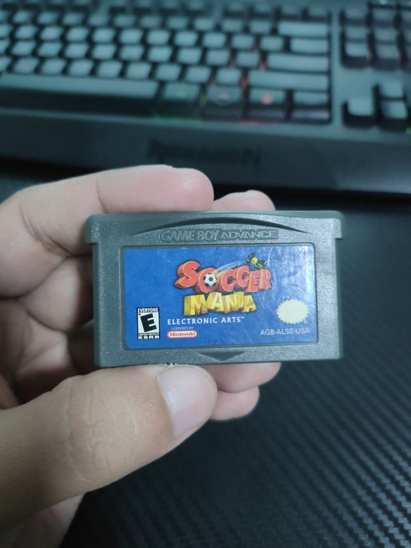 Soccer Mania for Nintendo Gameboy Advance (Category: Nintendo) located in Caloocan City. Submitted by lhanceallandalumay (Listing ID 1364921901, Image 2). Description: Authentic! All tested and working po Cart only. Clean pins Free Case Meetup location sa SM Grand Central Also available for shipping via Grab, LBC, JNT or Lalamove. PM for more details.