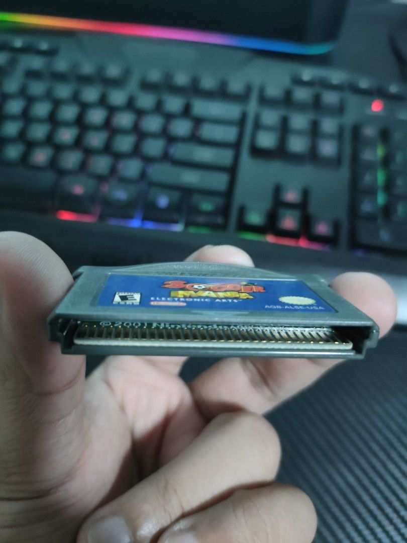 Soccer Mania for Nintendo Gameboy Advance (Category: Nintendo) located in Caloocan City. Submitted by lhanceallandalumay (Listing ID 1364921901, Image 3). Description: Authentic! All tested and working po Cart only. Clean pins Free Case Meetup location sa SM Grand Central Also available for shipping via Grab, LBC, JNT or Lalamove. PM for more details.